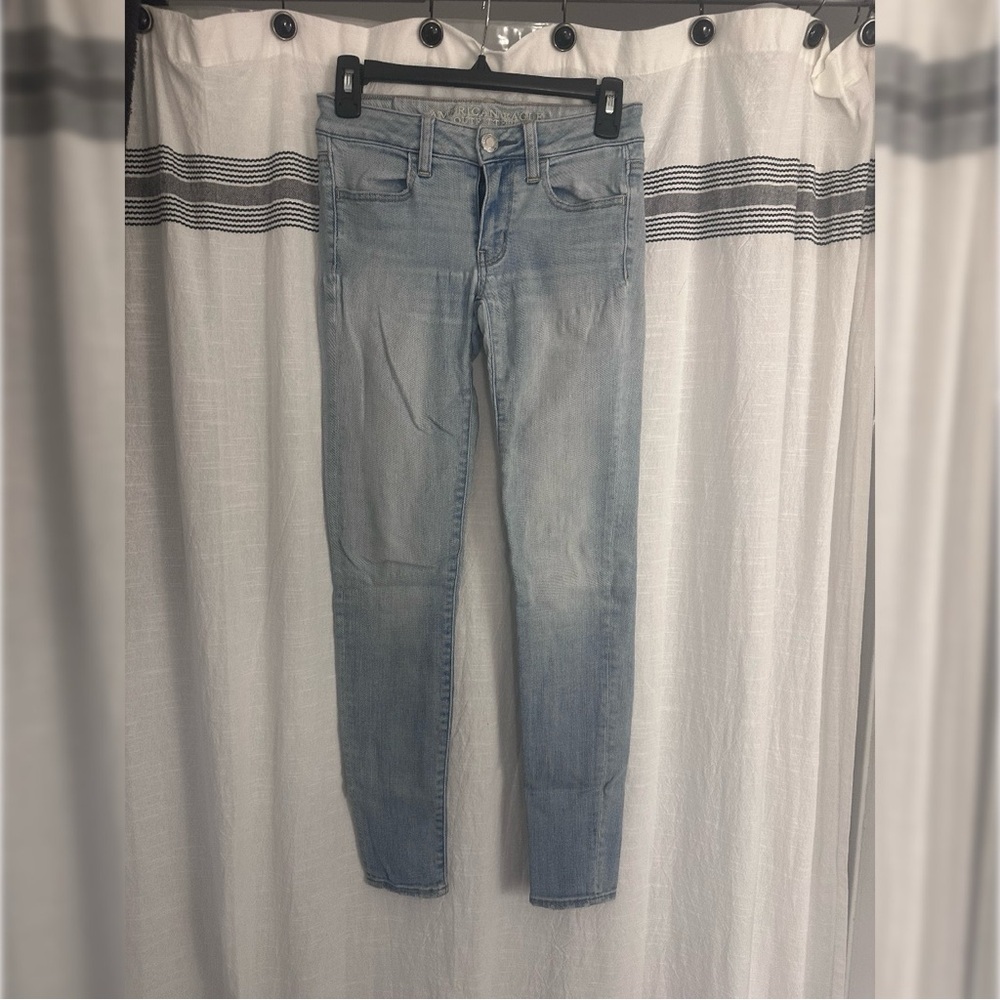 American Eagle Outfitters Blue Skinny Jeans
